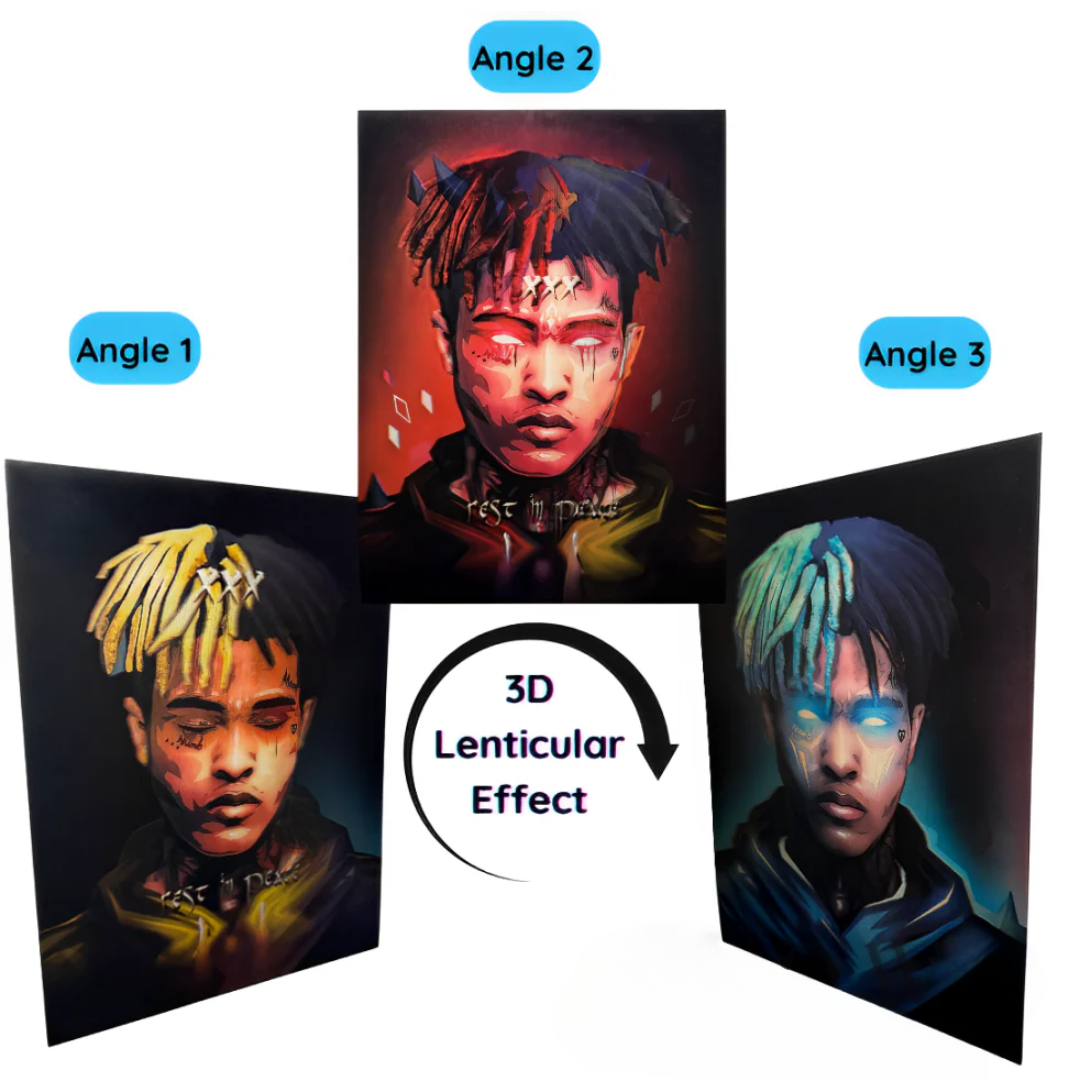 3D Rap Icon Poster