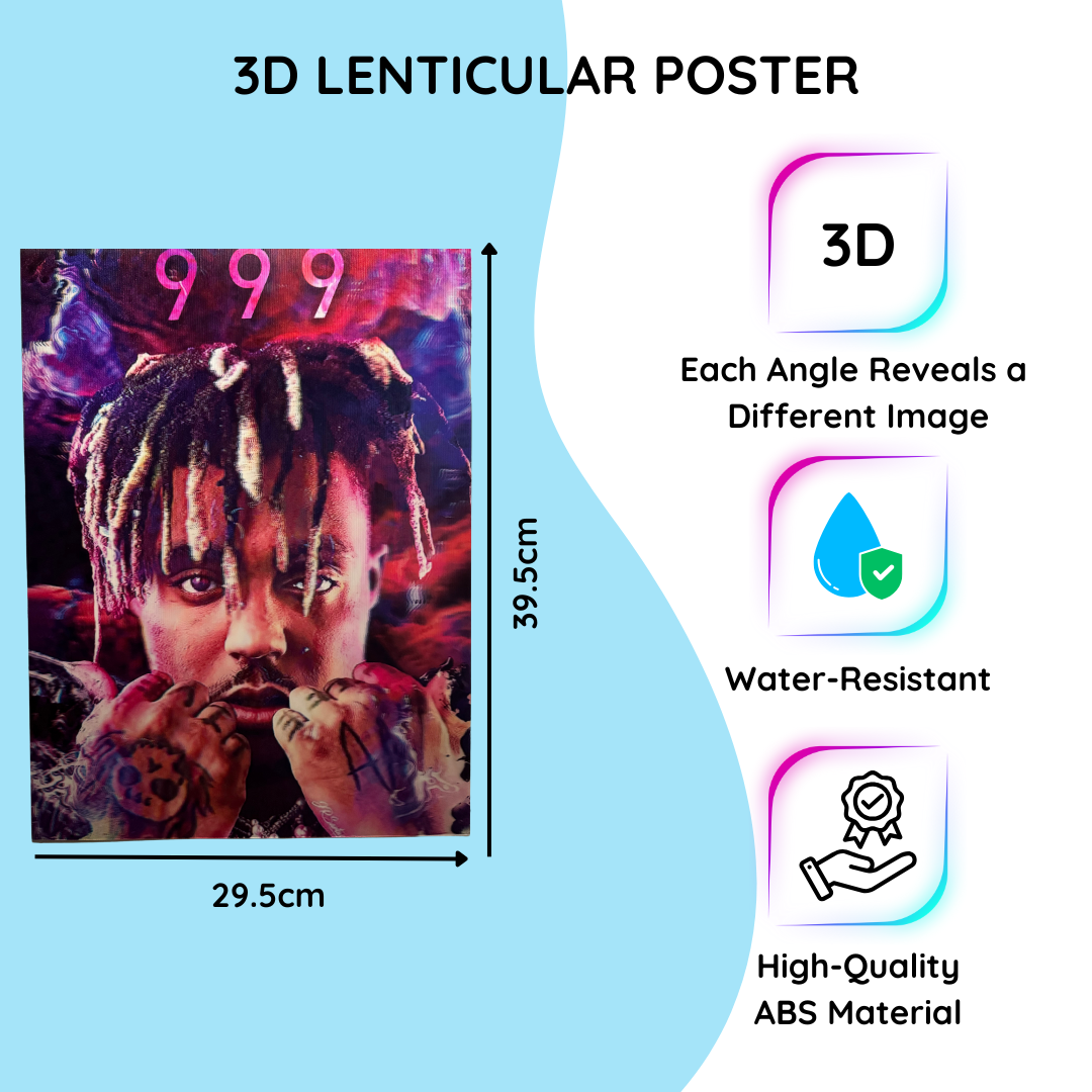3D Rap Icon Poster